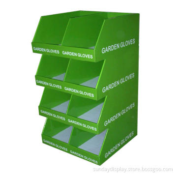 Corrugated shipper stack display